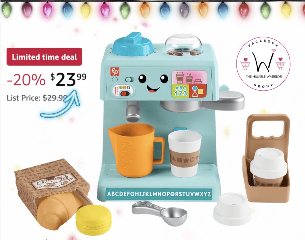 New Fisher-Price Learn & Serve Coffee Cafe Playset!